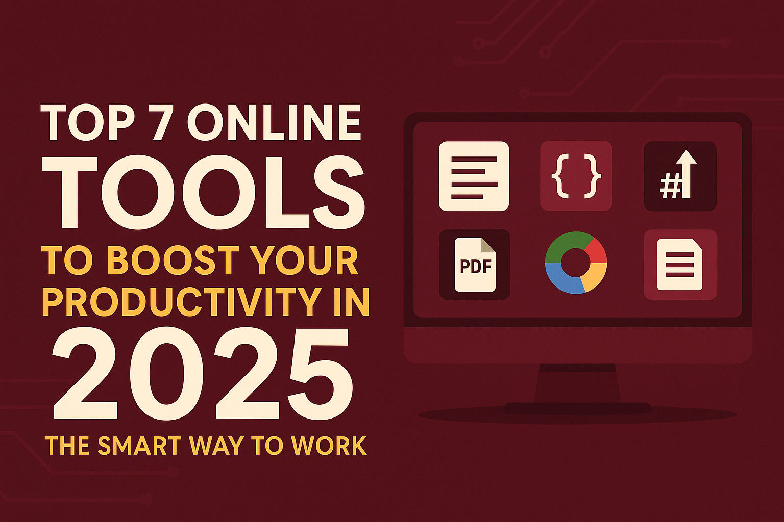 Top 7 Productivity Tools 2025