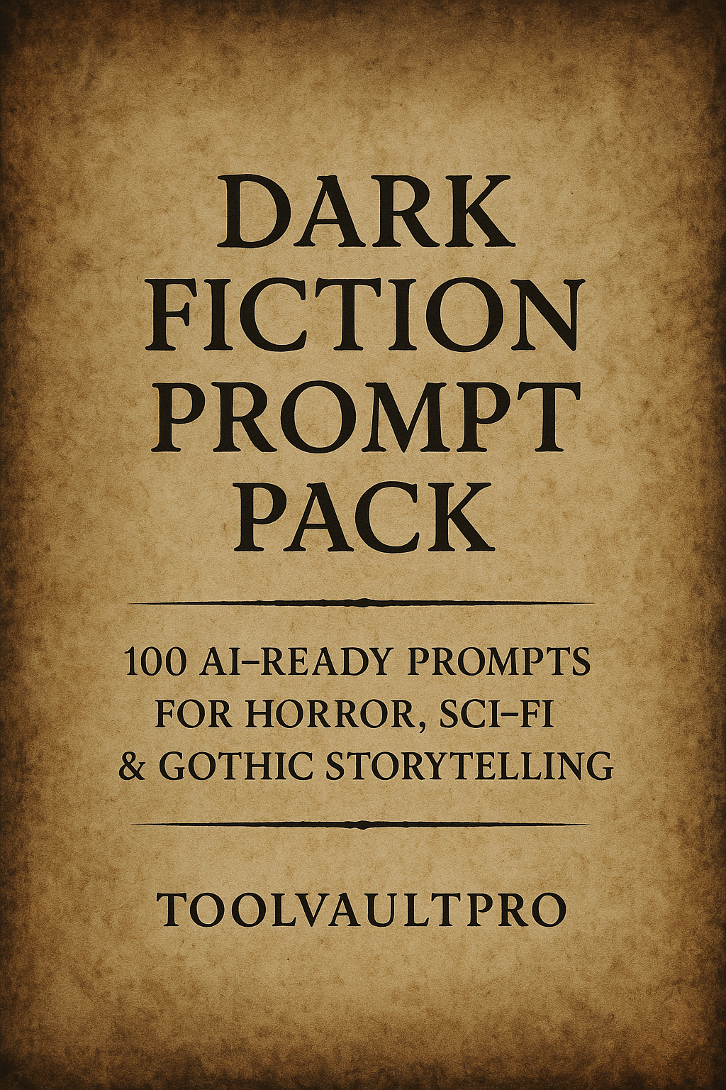 Dark Fiction Prompts